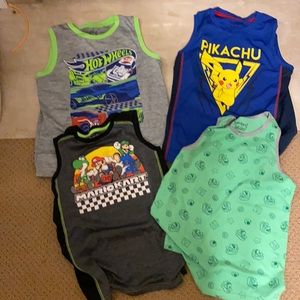 4 pc jumping beans tank tops size 10